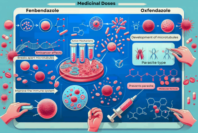 An Evaluation of the Therapeutic Applications of Oxfendazole and Fenbendazole